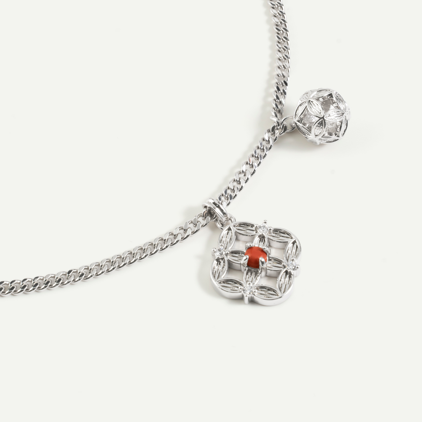 Nan Hong Coin Orb Necklace