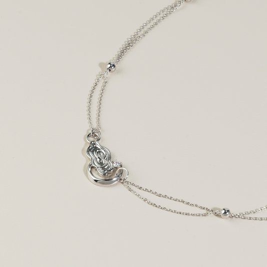 Auspicious Clouds Two Wear Pull-Out Necklace