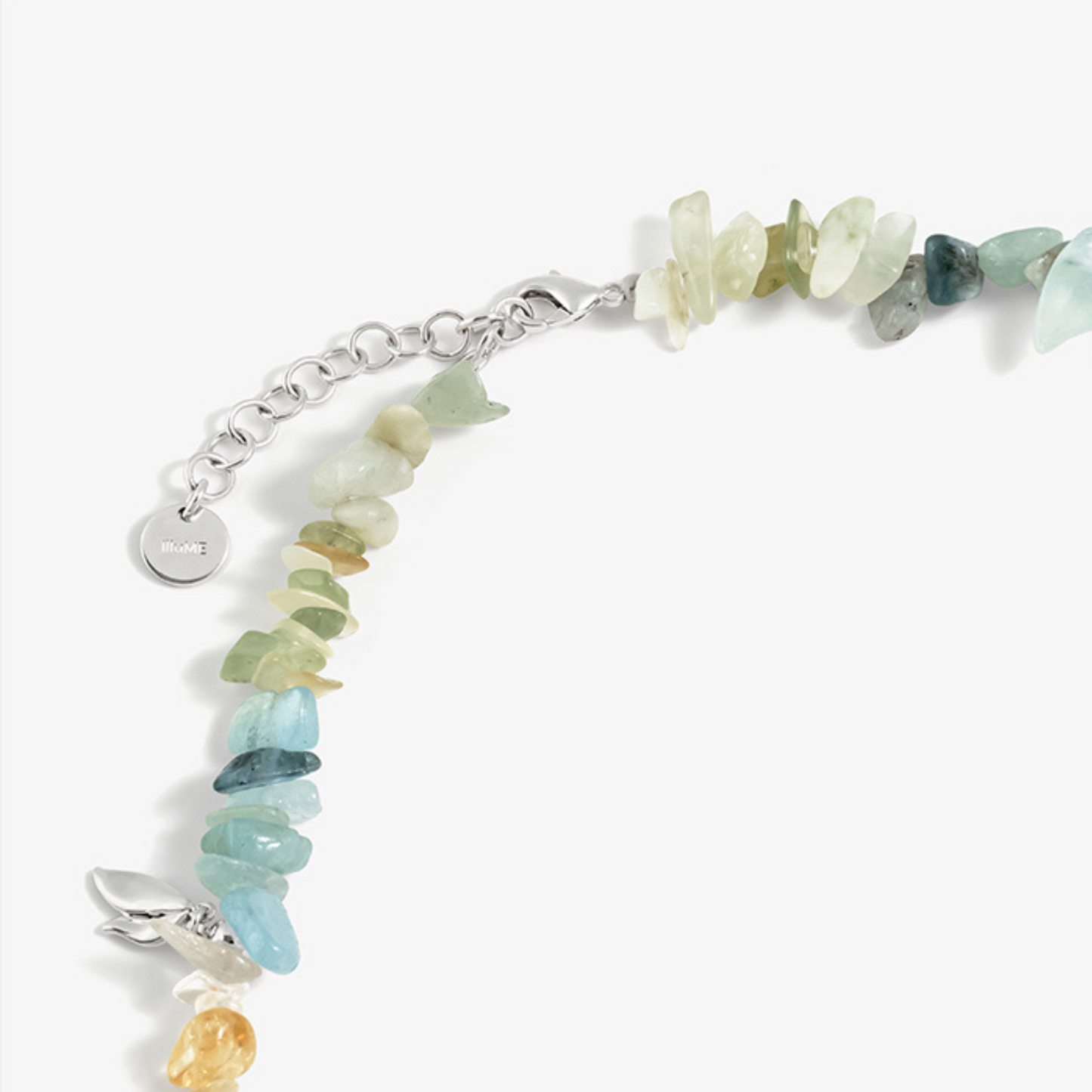 Colorful Crystal Butterfly Necklace