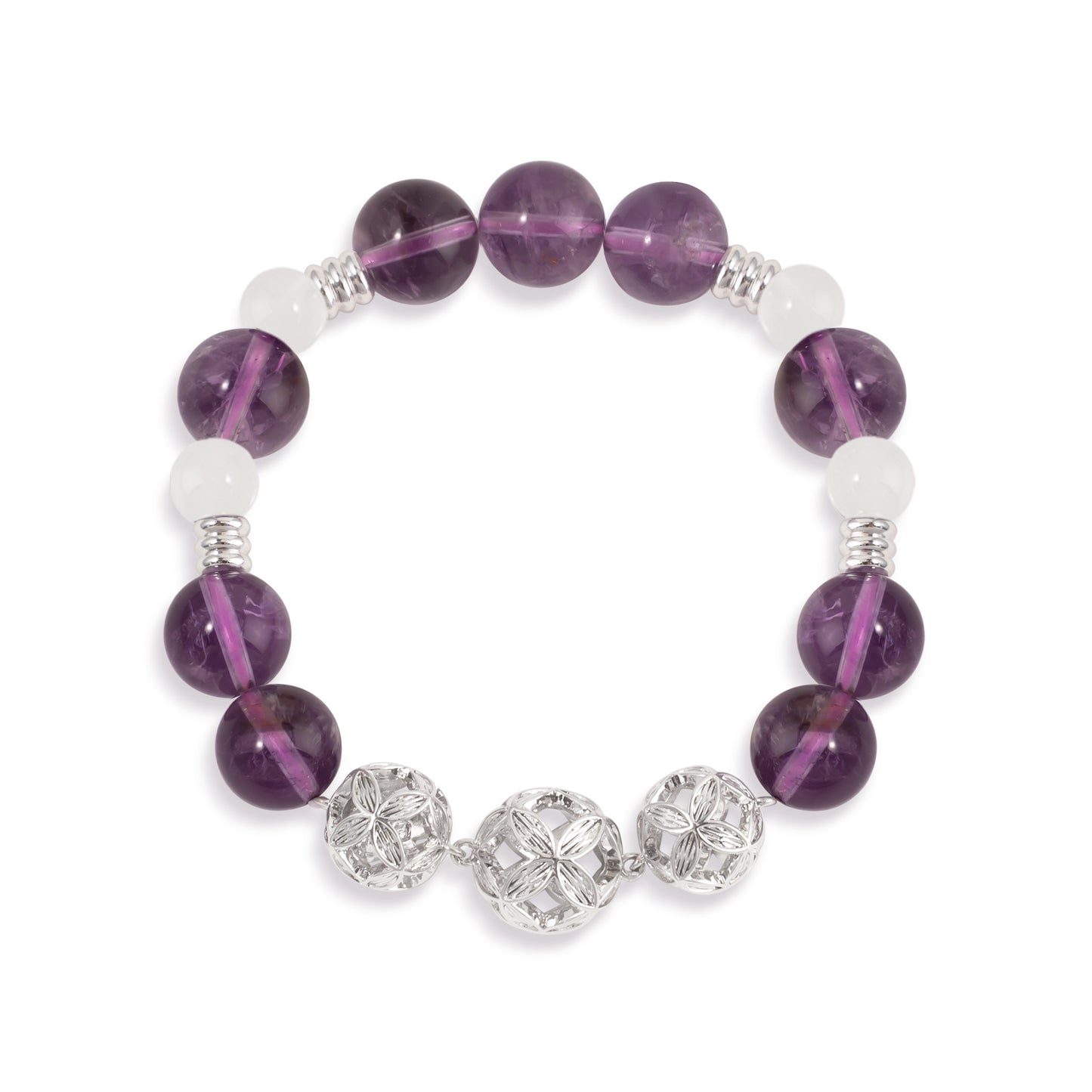 Money Orb Amethyst Strand