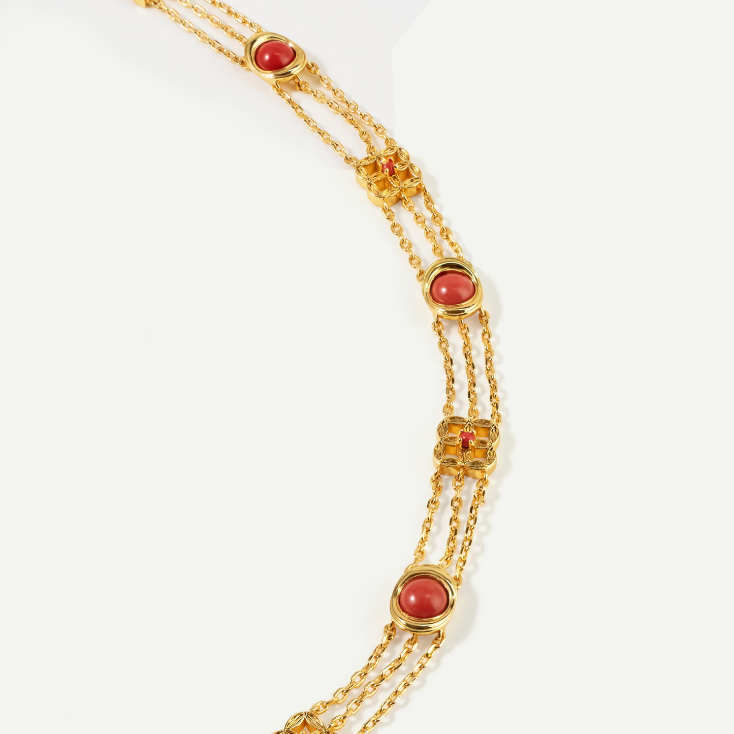 Onyx Yuanbao coin choker