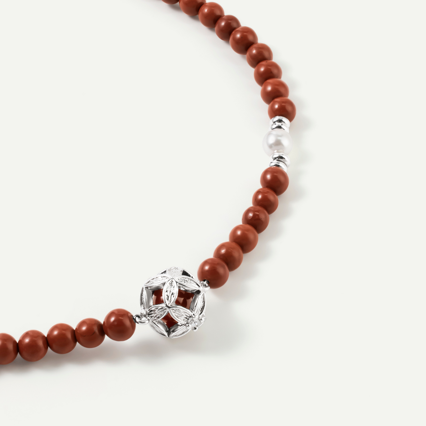 Nan Hong Coin Beaded Necklace