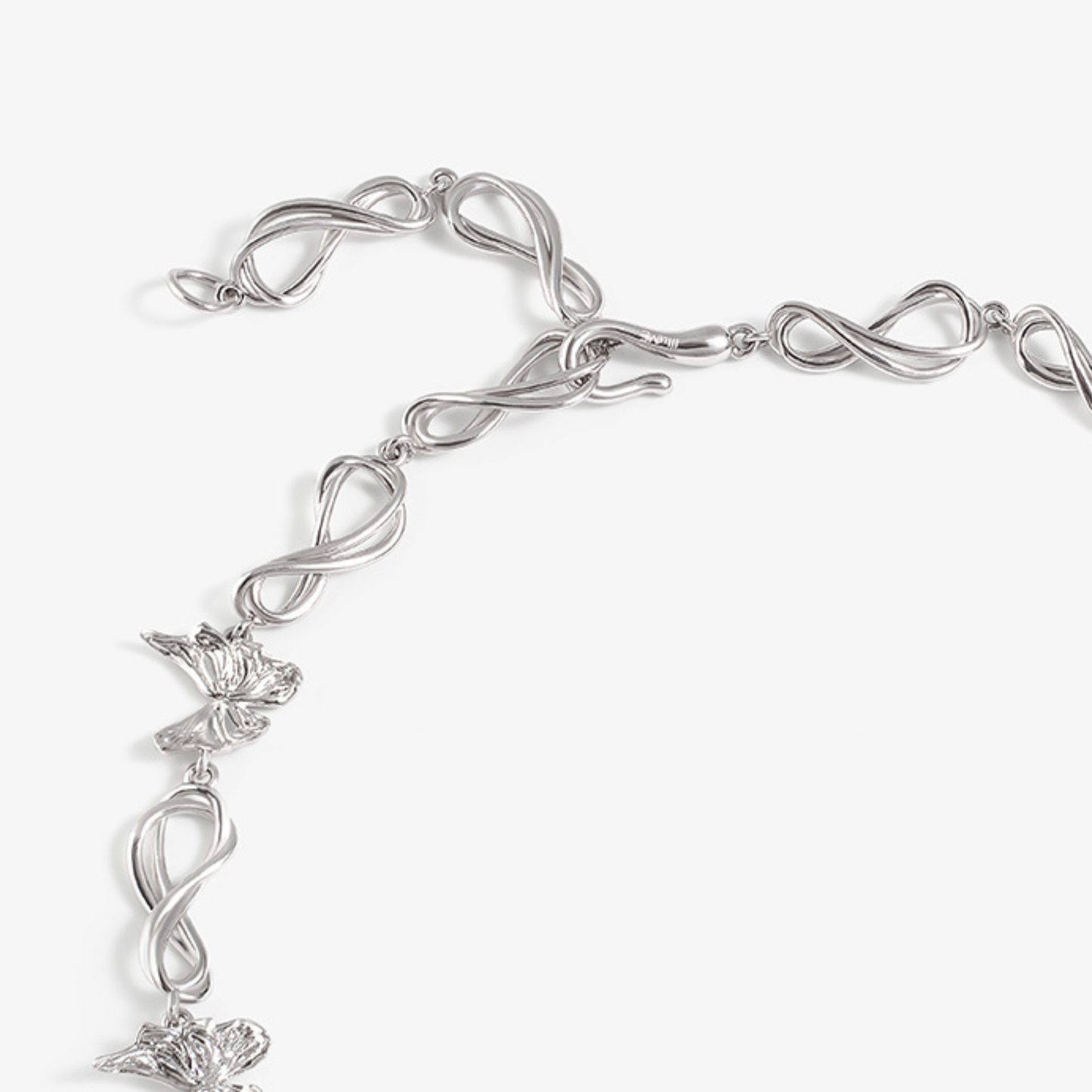 Silver Butterfly Chain