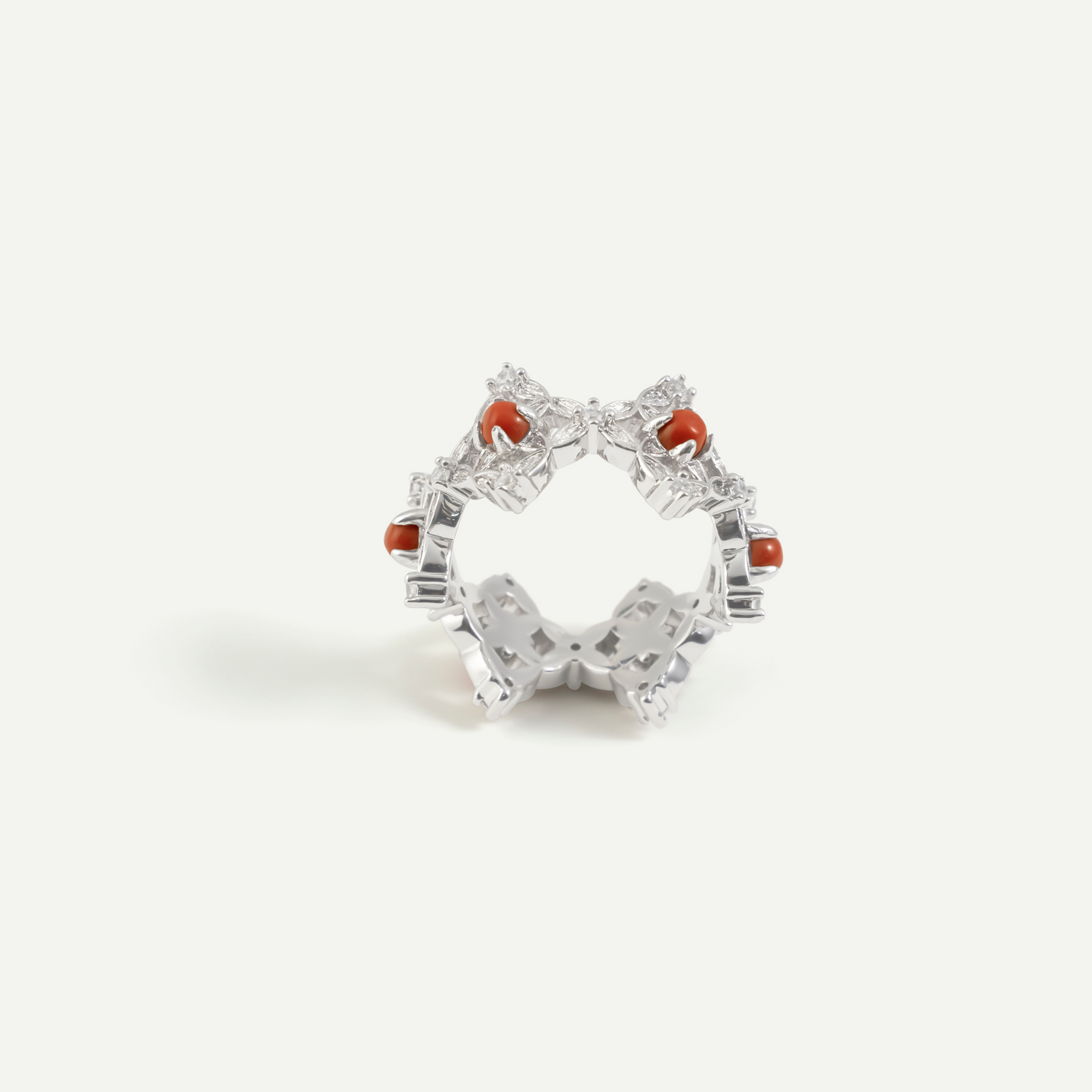 Full-Circle Nanhong Coin Ring
