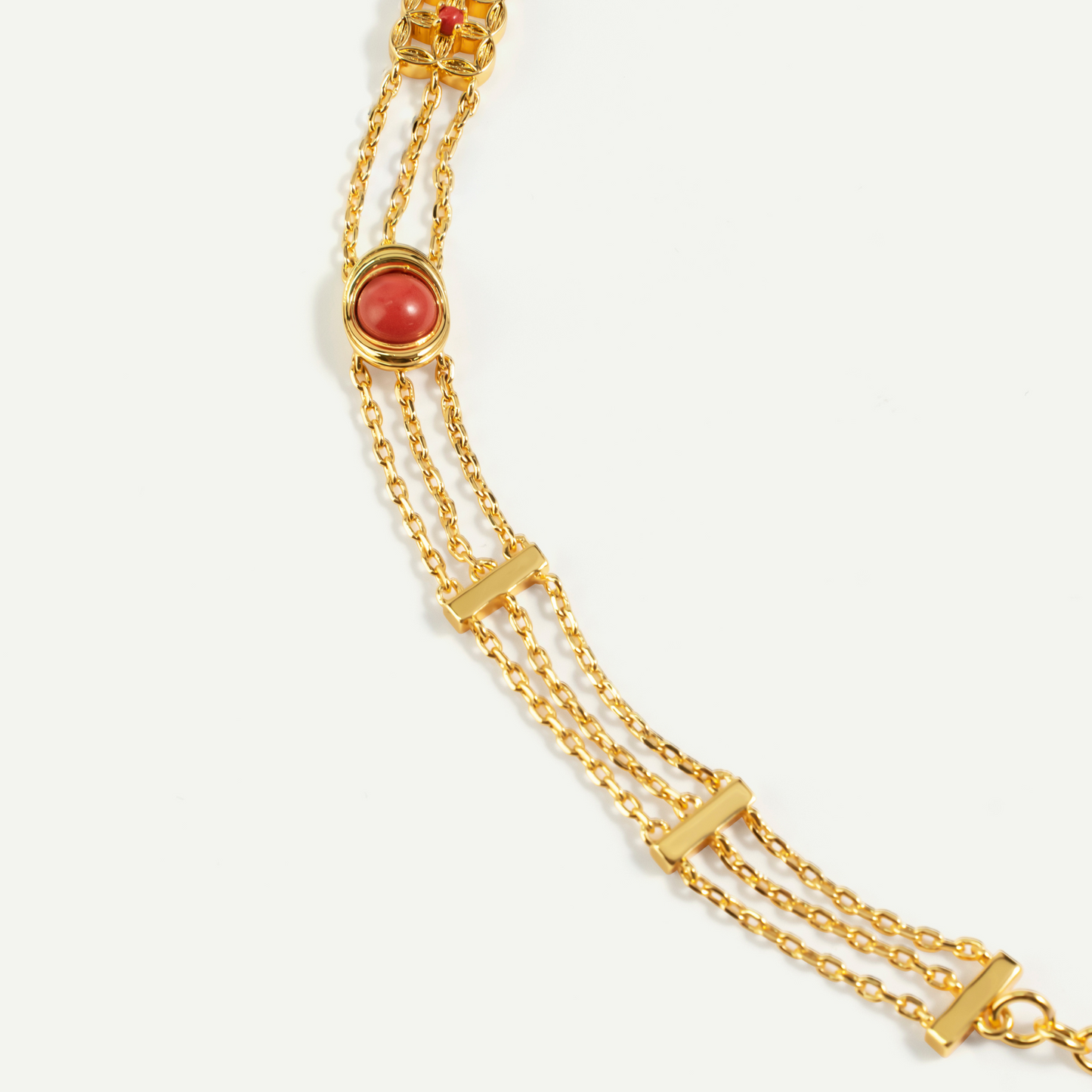 Onyx Yuanbao coin choker