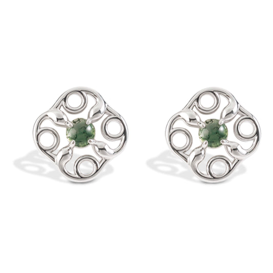 Green Ghost Earrings