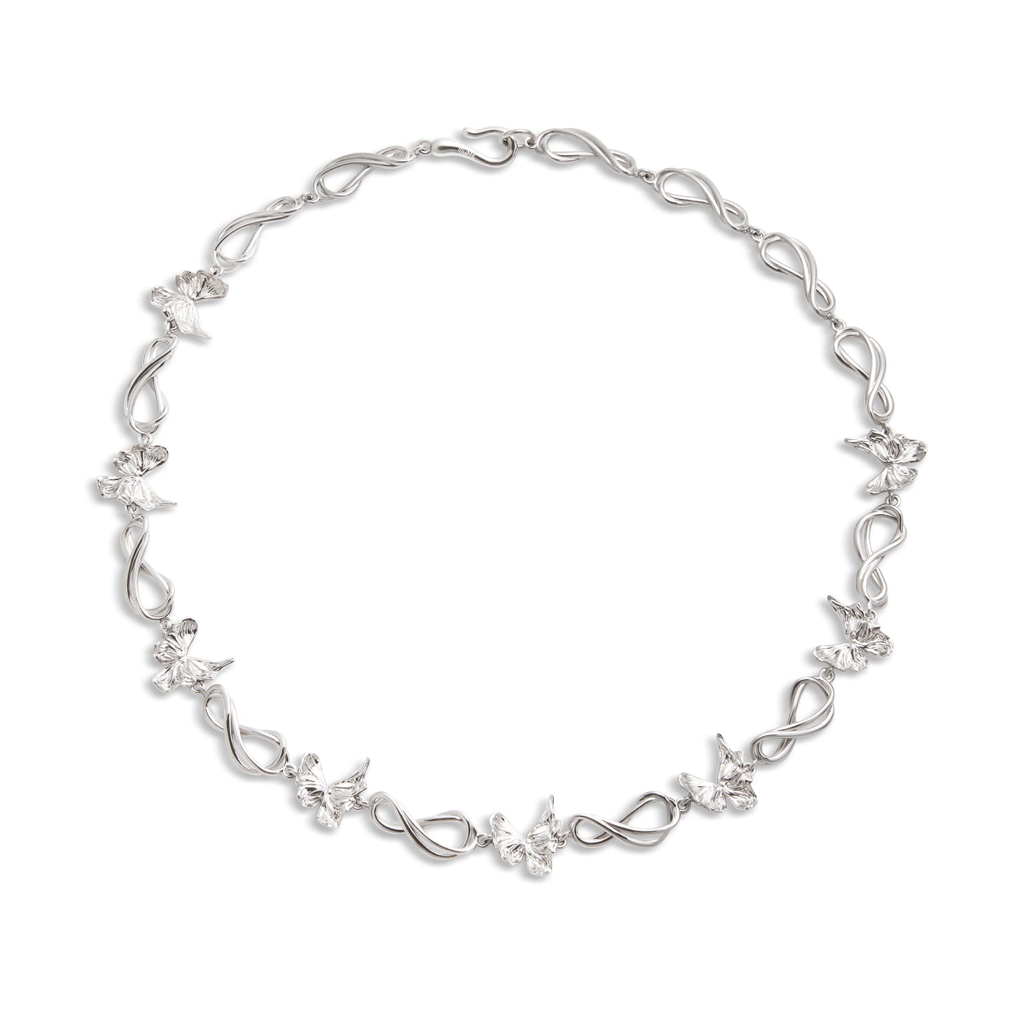 Silver Butterfly Chain