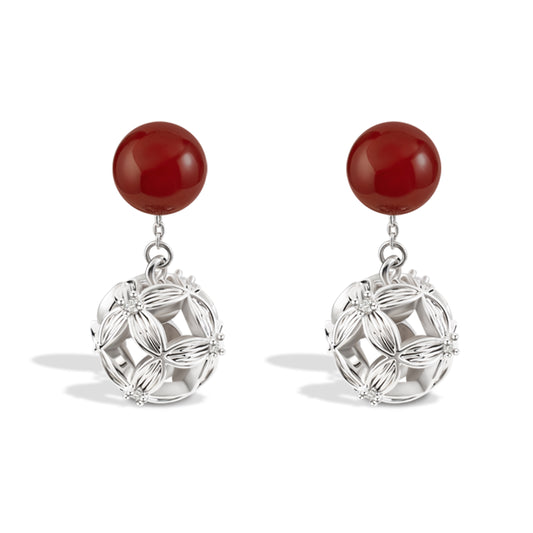 Onyx with more coin earrings